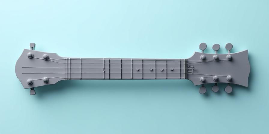 A detailed educational diagram showing guitar scale intervals and finger positions